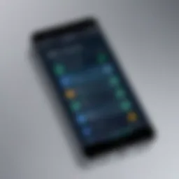 Mobile browser interface with VPN activation