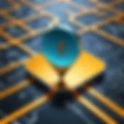 Digital privacy concept with a locked location pin