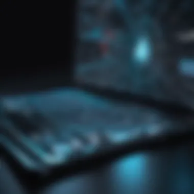 Navigating Risks on the Dark Web A conceptual image highlighting the risks associated with the dark web.