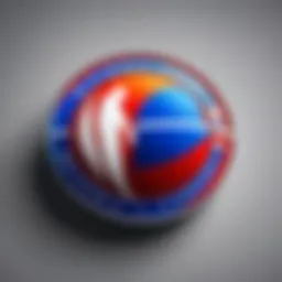 Dynamic NBA TV Logo Design