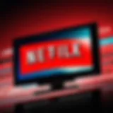 Netflix logo with discount tag