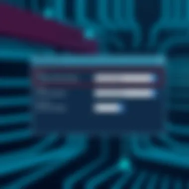 Network settings for VPN