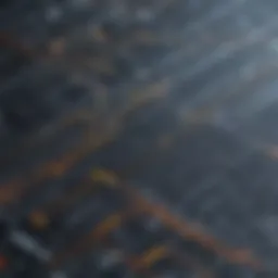 Illustration depicting intricate coding structures