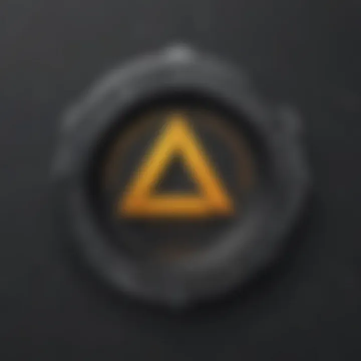 Illustration representing ethical dilemma with Norton logo
