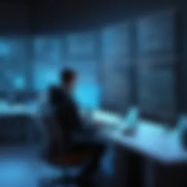 Visual representation of user education in cybersecurity.