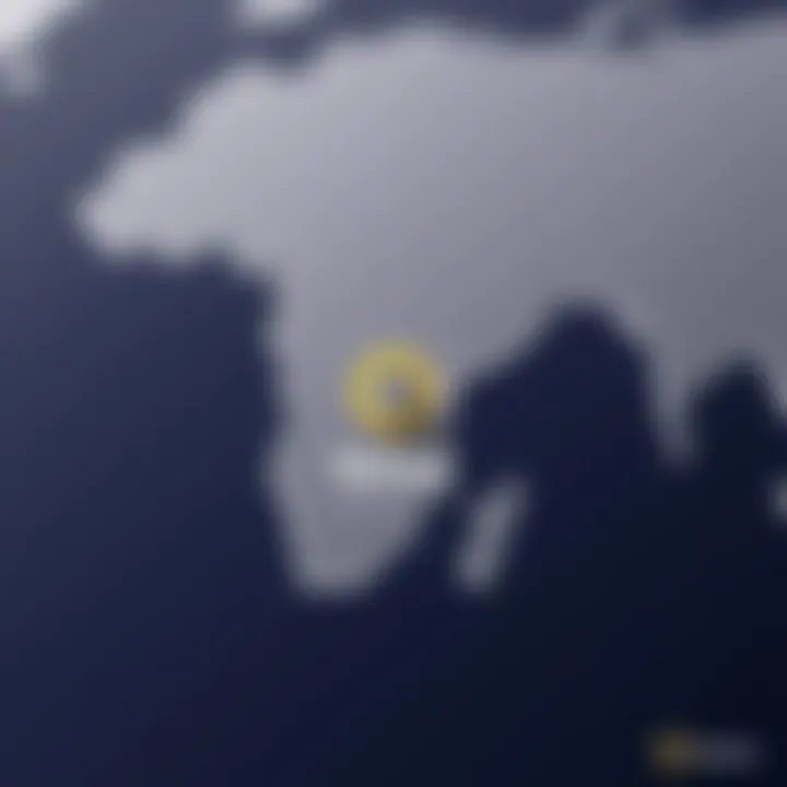 Map highlighting the geographical location of Norton Security headquarters