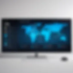 A visually engaging diagram illustrating how a VPN functions.