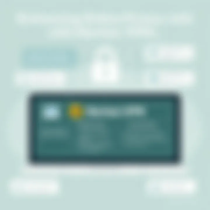 Enhancing Online Privacy with Norton VPN Infographic on online privacy and security benefits