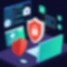 Visual representation of open source malware scanners in action