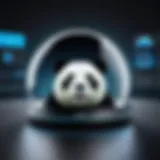 Overview of Panda Dome Essential user interface