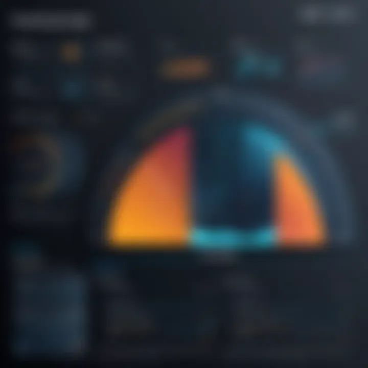 Graph illustrating performance metrics of Panda Dome VPN