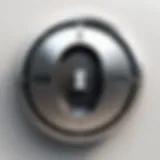 Visual representation of a secure password vault