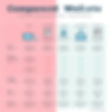 Comparative Analysis of Password Wallets A comparison chart showing the pros and cons of various password wallets.