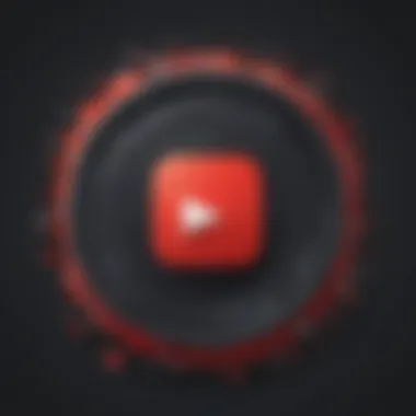 Illustration symbolizing ad-free music streaming on YouTube Premium