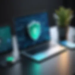 Visual representation of Private Internet Access VPN features