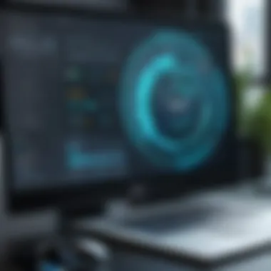 Exploring the User Interface of Proton VPN Proton VPN user interface showcasing features