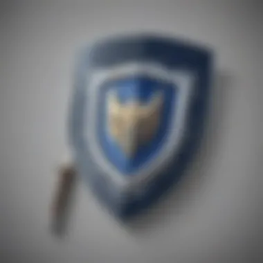 Guardian of Samsung Galaxy Samsung Galaxy device with shield and sword emblem