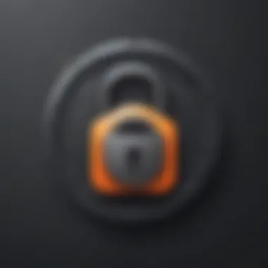 Lock icon symbolizing secure Android device