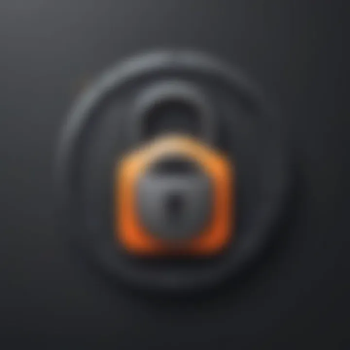 Lock icon symbolizing secure Android device