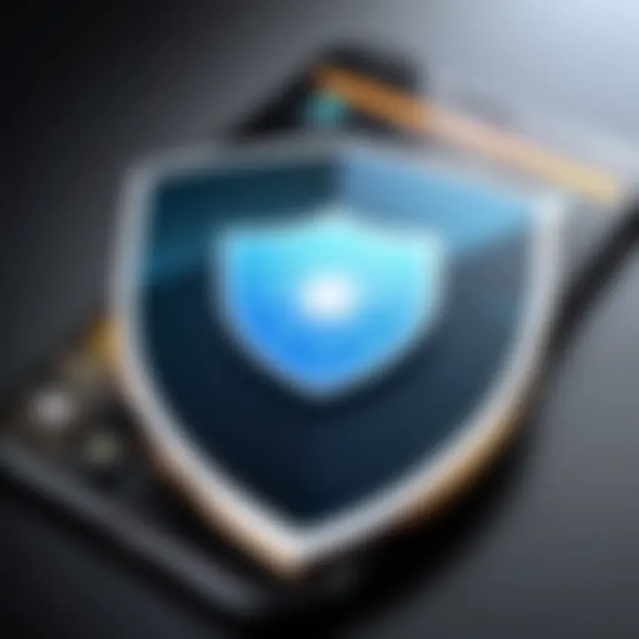 Security Shield on iPhone