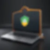 Shield with Chromebook logo