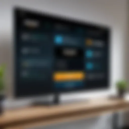 Digital device showing Amazon Prime TV login screen