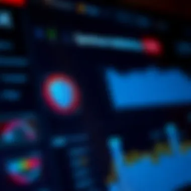 A close-up view of the Spectrum Antivirus dashboard showcasing its user interface.