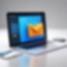 Visual guide to email account recovery