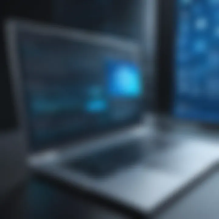 Diagram of preventive cybersecurity measures