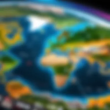 Geographical Influence on Ping Rates Geographical impact on connection speed