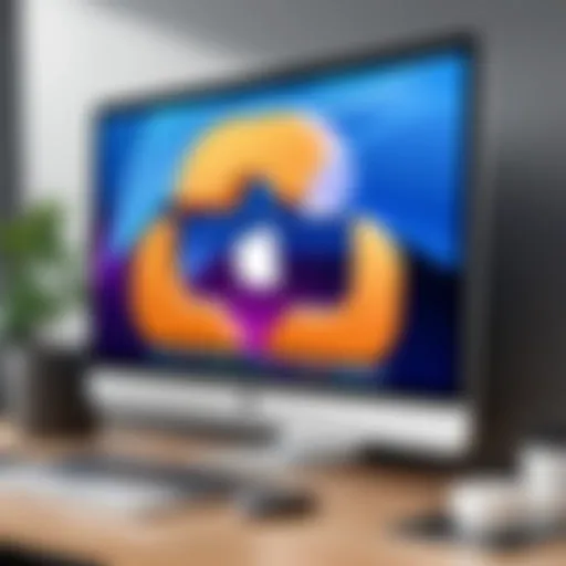 Visual representation of macOS security features