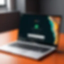 A Chromebook displaying VPN interface