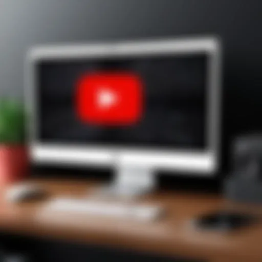 Diagram illustrating ad blocker functionality on YouTube