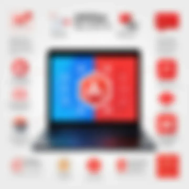Infographic showcasing types of ad blockers used