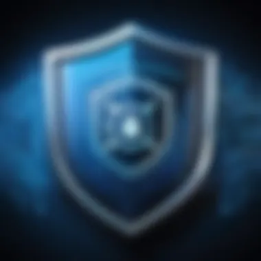 Cybersecurity Shield Concept Cybersecurity Shield Concept