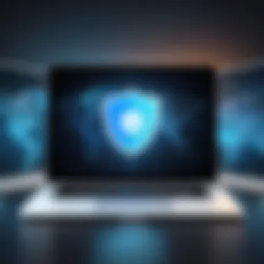 Enhancing Online Security with VPN Illustration of online security with VPN technology