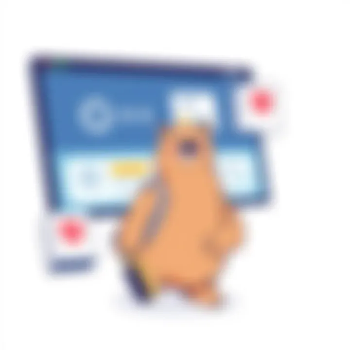 TunnelBear VPN interface showcasing user-friendly design