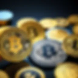 A visual representation of digital currency transactions