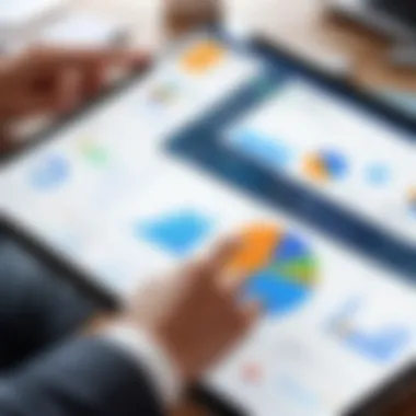 Analyzing User Engagement Metrics Illustration illustrating user engagement analytics visualization