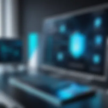 Best Practices for Cyber Hygiene A conceptual illustration of cyber hygiene practices.