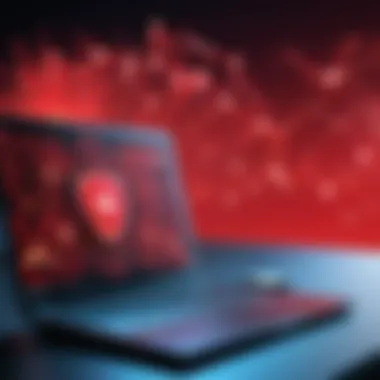Impact of Bit Malware on Cybersecurity Conceptual graphic showcasing the impact of bit malware on cybersecurity.
