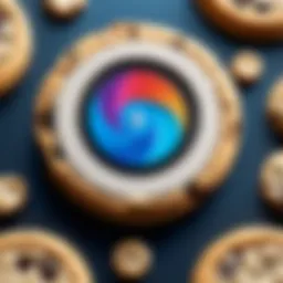 Diagram illustrating how cookies function in web browsers
