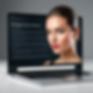 Visual representation of online privacy enhancement