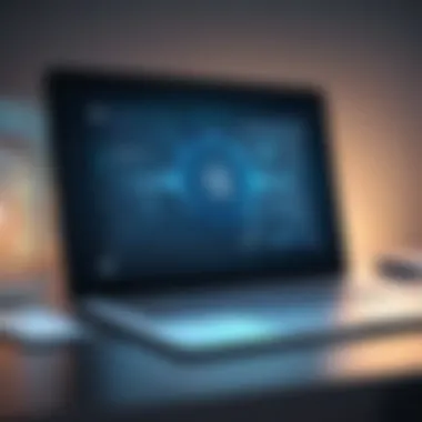 Cybersecurity Measures Against Email Scams Visual representation of cybersecurity measures against email scams
