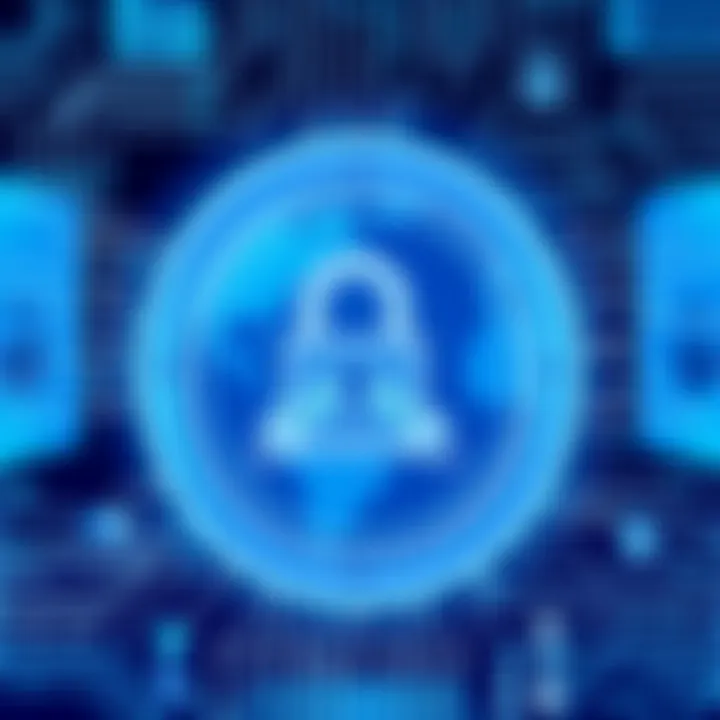 Illustration of secure data management within G Suite