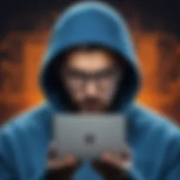 Visual representation of spyware detection techniques