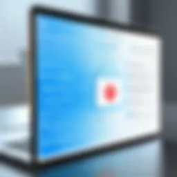 Symbolic representation of secure healthcare email communication
