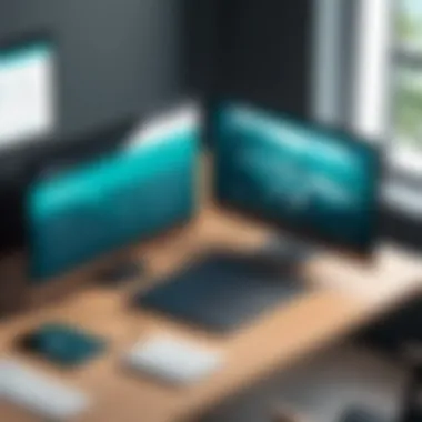 Illustration of data protection features in Surfshark