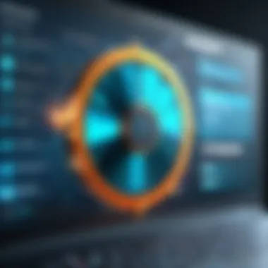 Antivirus Software Functionality An illustration of antivirus software in action