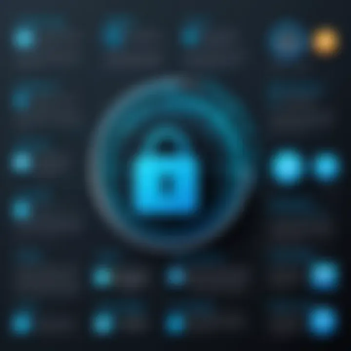 Infographic depicting advantages of using a single password